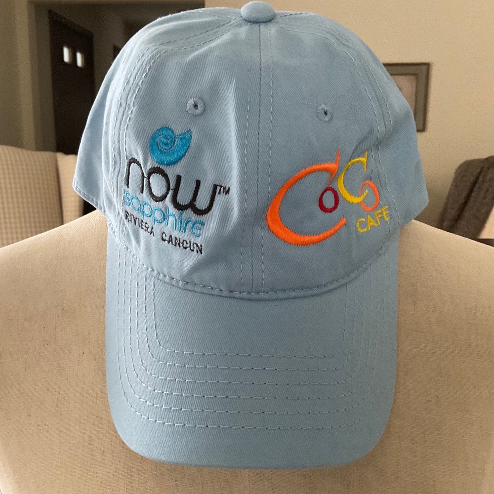 Blue Hat from Rivera Cancun